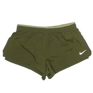 Nike Dark Green Women's Athletic Shorts